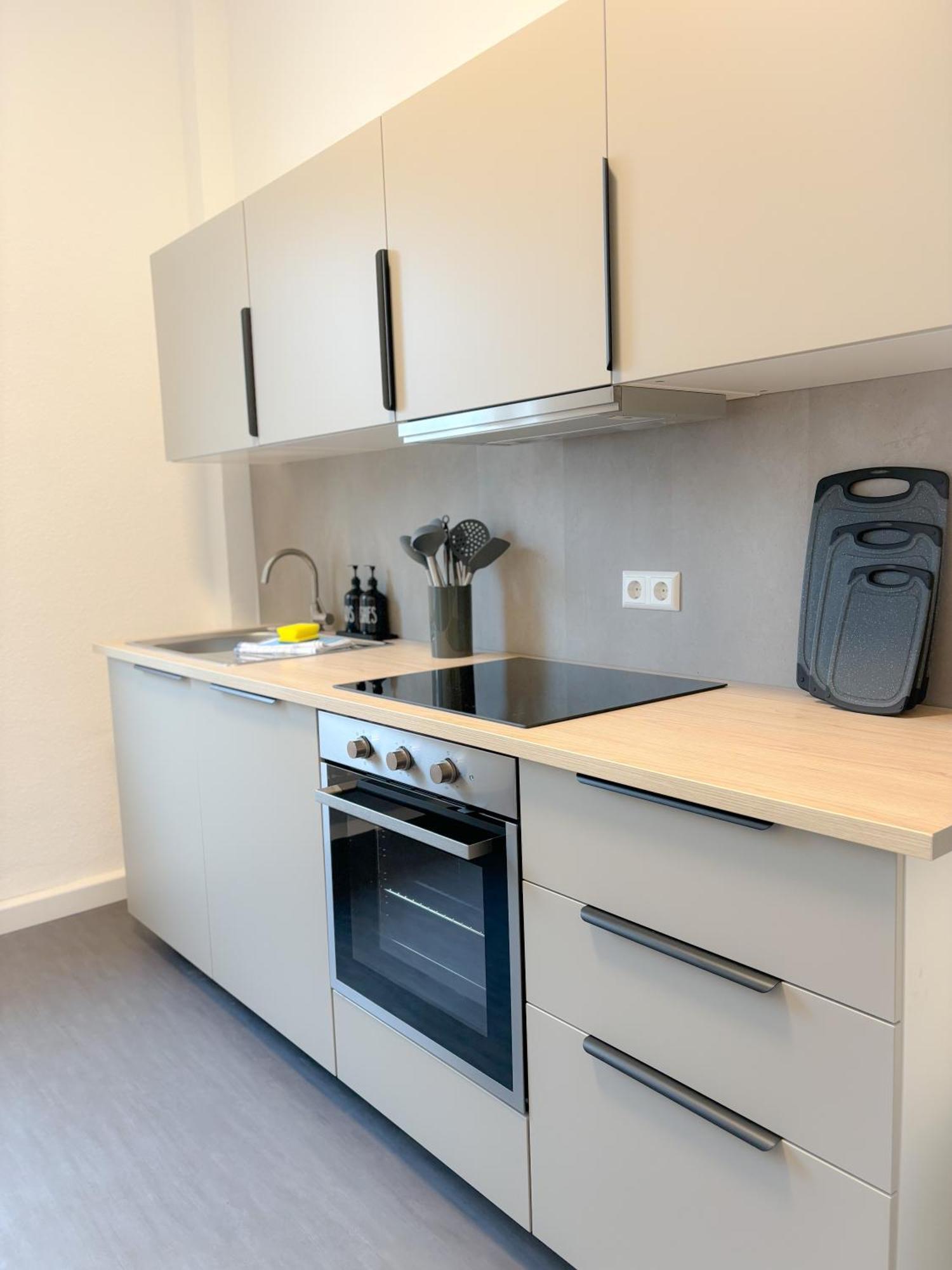 Helles City Apartment Fuer Familien & Gruppen Neu-Ulm Luaran gambar
